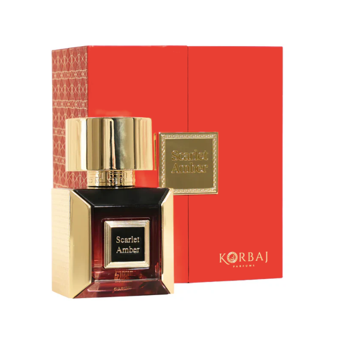 Korbaj scarlet amber